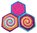 Granny Square Hexagon TwistySix Spiral - Crochet pattern, photo tutorial