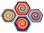 Granny Square Hexagon TwistySix Spirale Spiralmuster, Häkelanleitung PDF