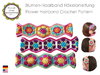 Flower Power Headband JANA ~ PDF crochet pattern, photo tutorial