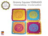 Granny Square Tornado ~ Häkelanleitung PDF