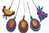 Easter Crochet pattern package, 5 x PDF (Zip file), Easter Eggs, Boho Style, Easter Decoration