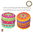 Crochet pattern colorful toilet paper cover hat for toilet roll ebook PDF file