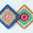 Boho Square Dreamcatcher, Crochet Pattern, Dream Catcher in 2 Sizes, 2 Designs (English US terms)