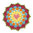 Häkelanleitung Mandala mit Herz, Aufnäher für Mandala-Kissen, Taschen, Deko, Untersetzer